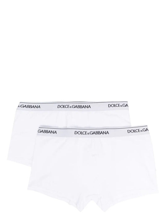 Dolce & Gabbana Men Two-Pack Of Stretch Cotton Regular-Fit Boxers
