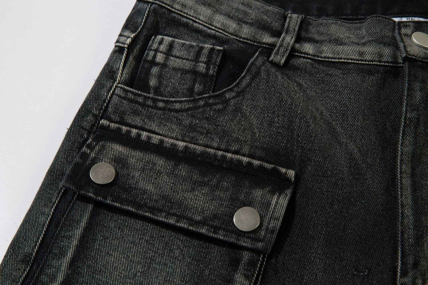 Barbed Wire Print | Baggy Jeans