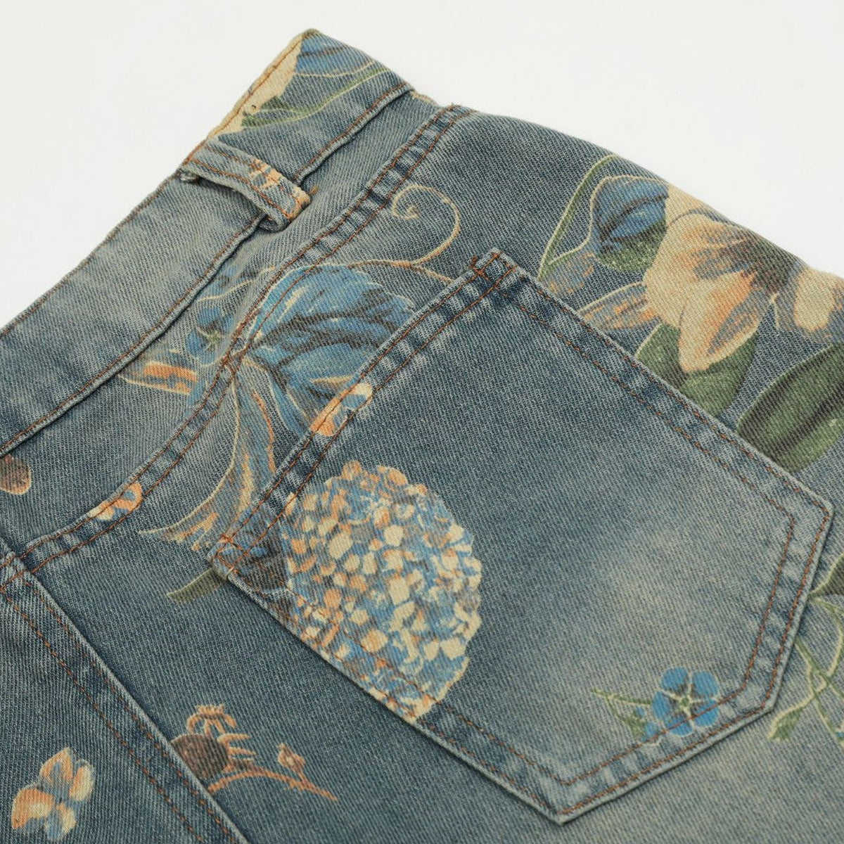 Floral Serenity Jean Pants