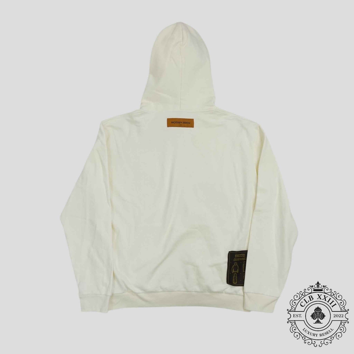 Louis Vuitton Inside Out Staples Edition Hoodie in White
