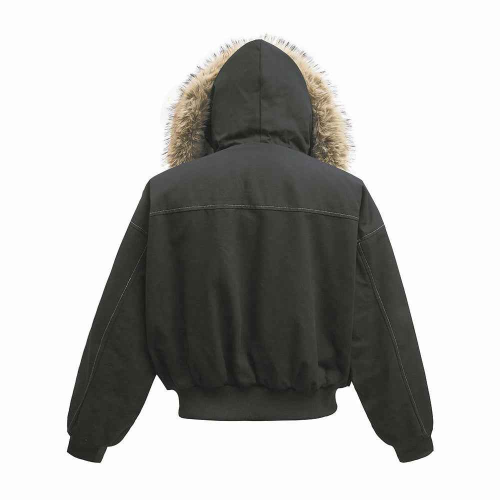Faux Fur Lined | Hooded Puffer Jacket