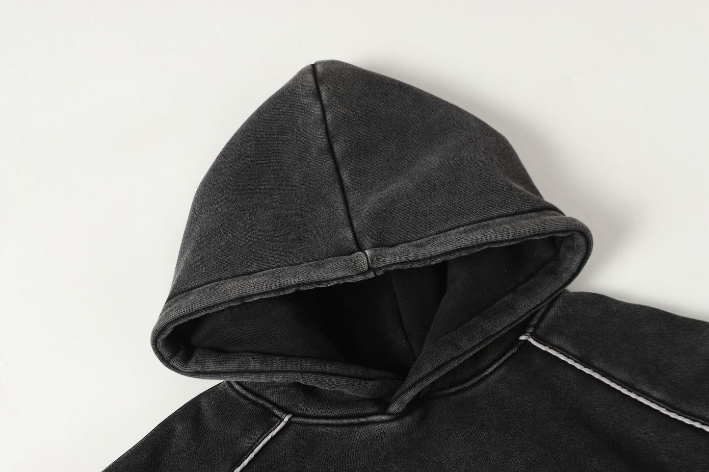 Retro Deconstructed | Patchwork Washed Hoodie
