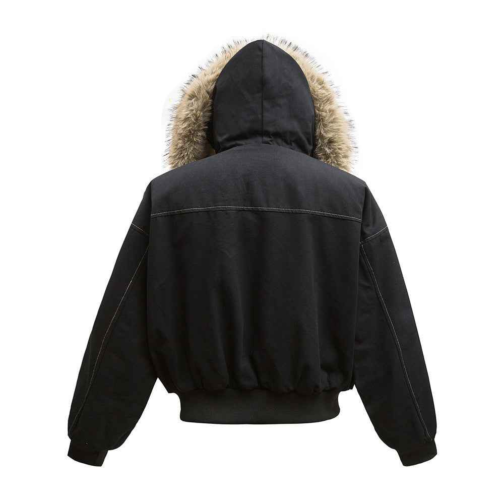 Faux Fur Lined | Hooded Puffer Jacket