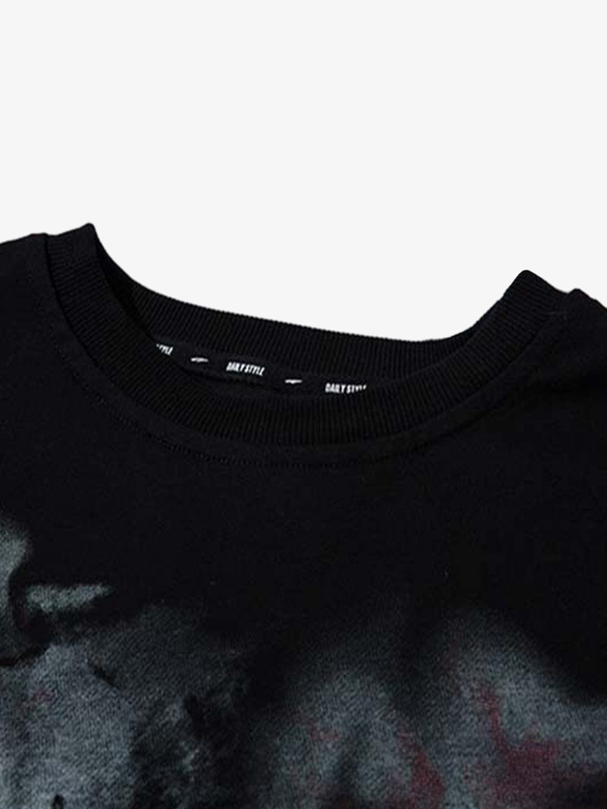Long Sleeve Butterfly Script