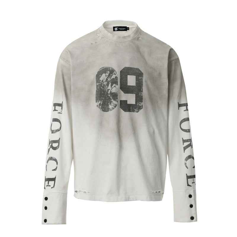 09 | Distressed Long Sleeve T-Shirt