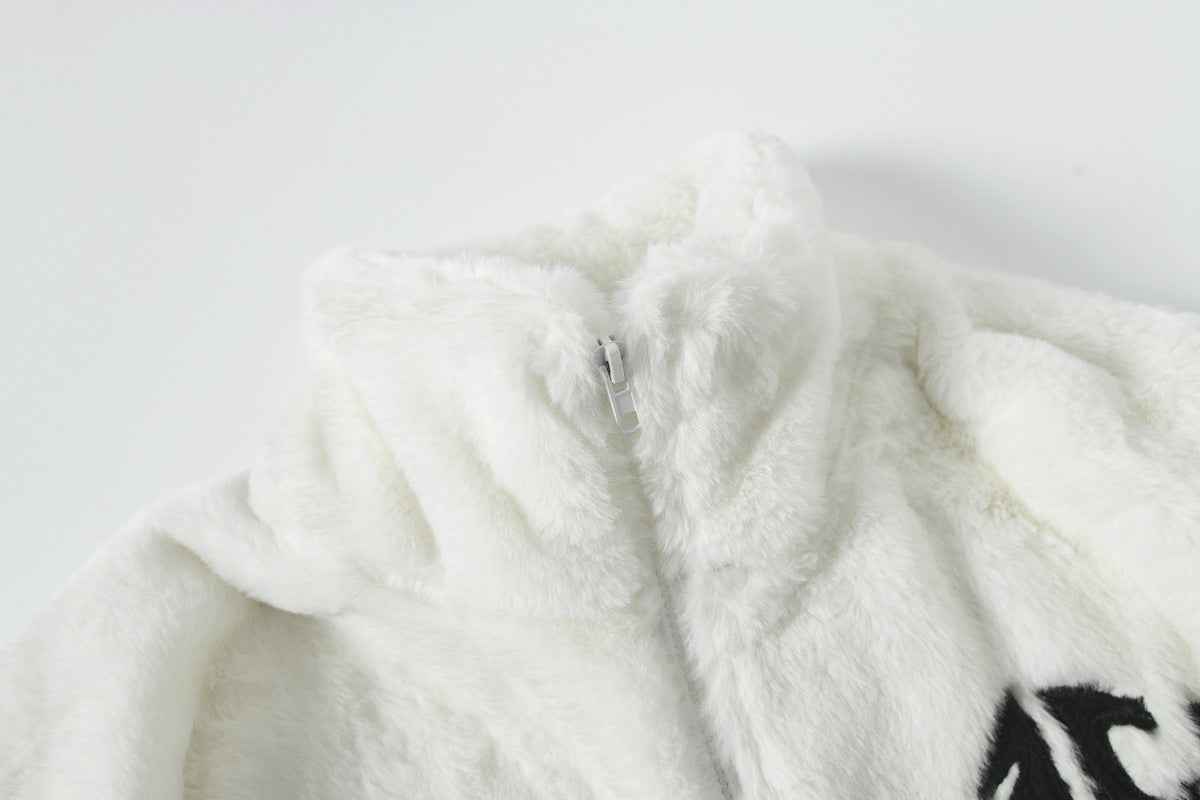 Streetwear Outerwear | Gothic Fur Jacket