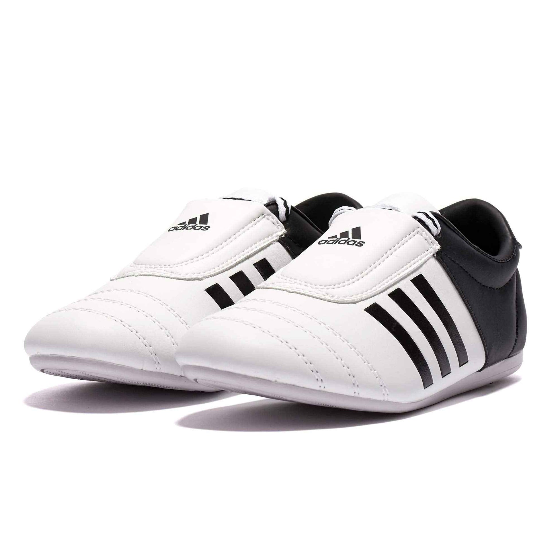 adidas Adi-Kick 2 Taekwondo Karate Martial Arts Mat Training Shoes - Size 5 White