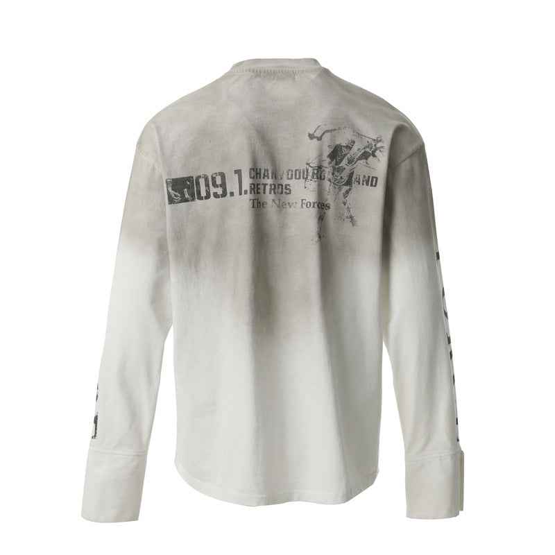 09 | Distressed Long Sleeve T-Shirt