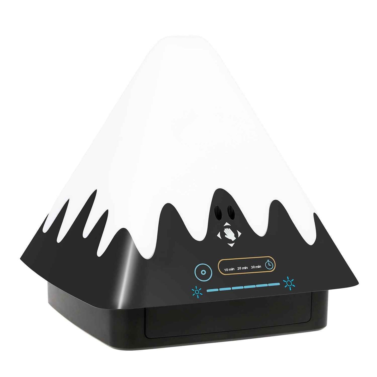 Touch Control Night Light 8-Color Change 6 Level Dimmable Light Brightness Table Lamp   Portable Timer Lamp for Bedroom Office Camping