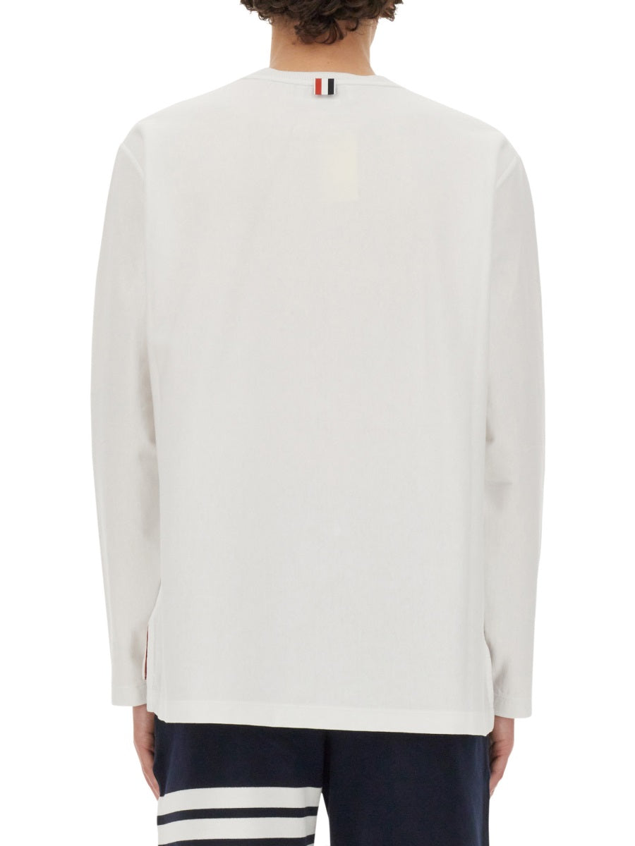 Thom Browne Men T-Shirt With Logo