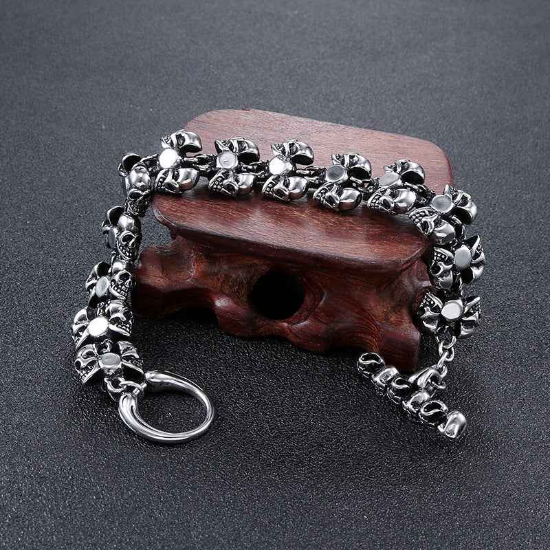 Chaos Skull 22.5cm Bracelet