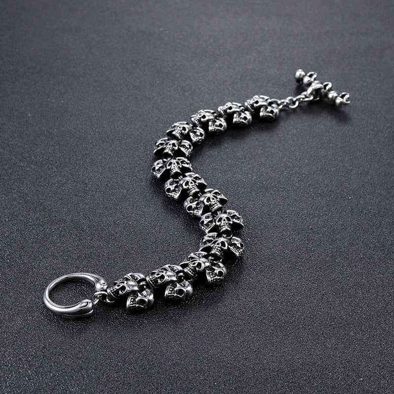 Chaos Skull 22.5cm Bracelet