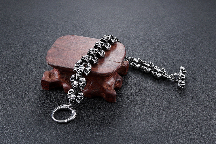Chaos Skull 22.5cm Bracelet