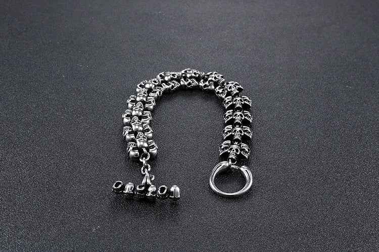 Chaos Skull 22.5cm Bracelet