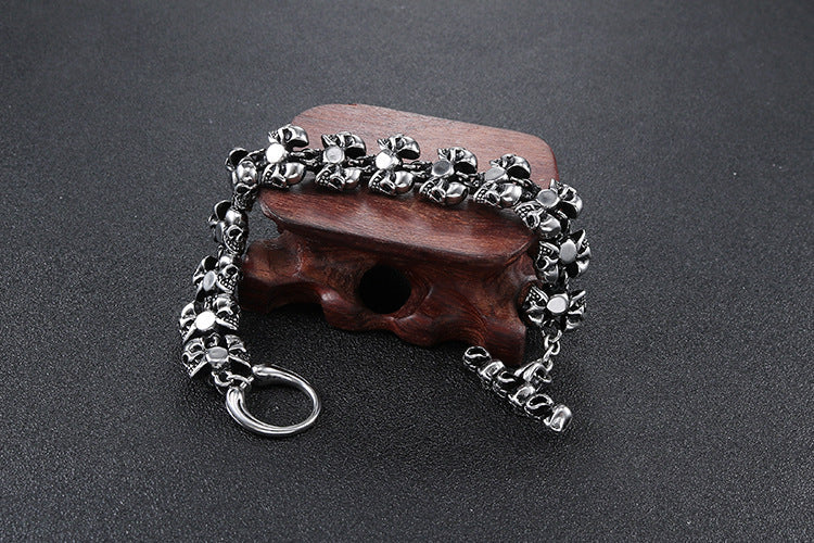 Chaos Skull 22.5cm Bracelet