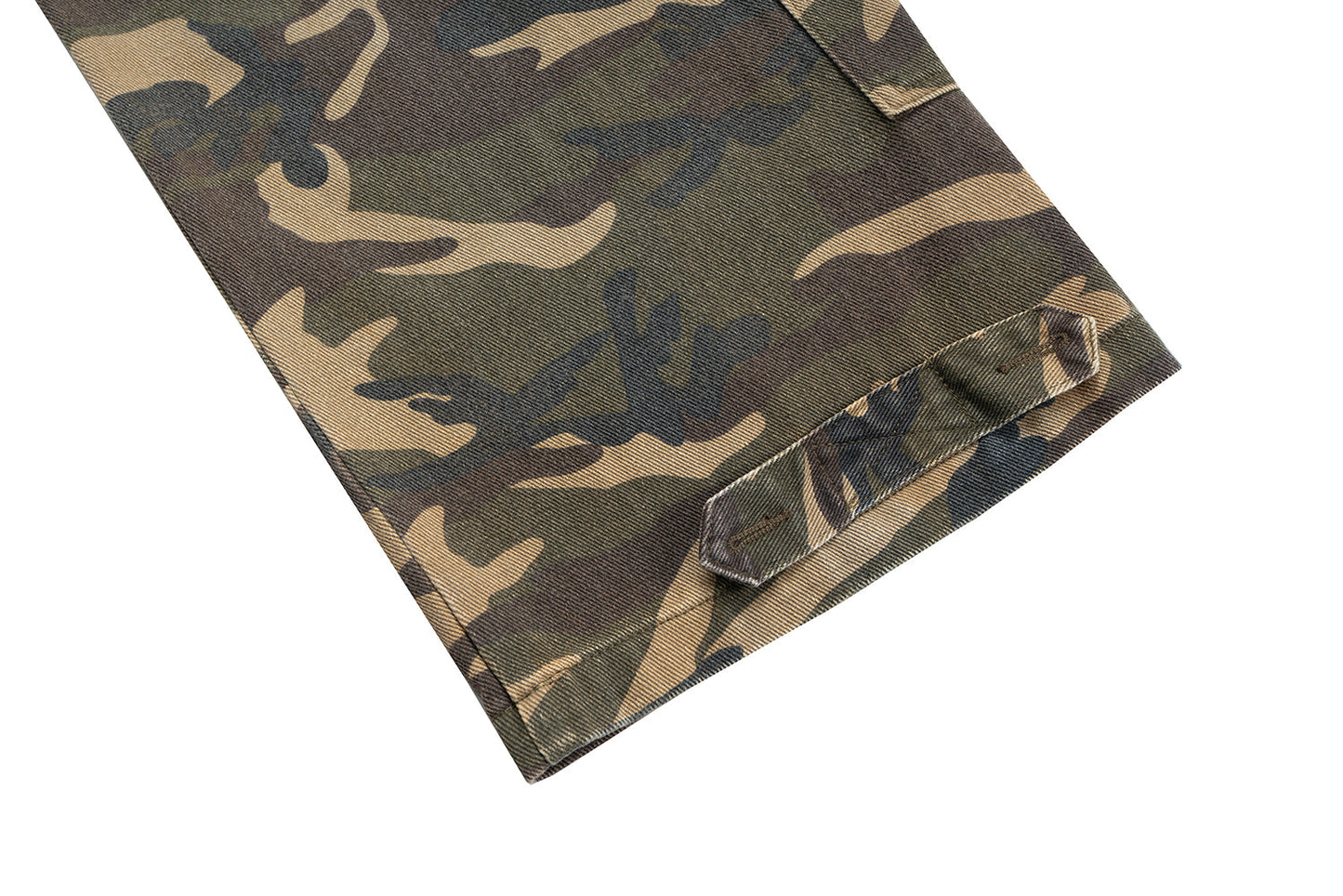 Deconstructed Denim Camo | Layered Jeans