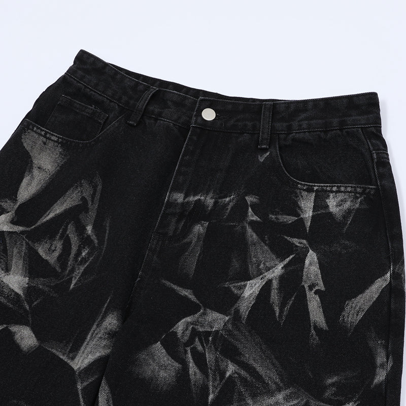 Washed Distressed | Denim Shorts