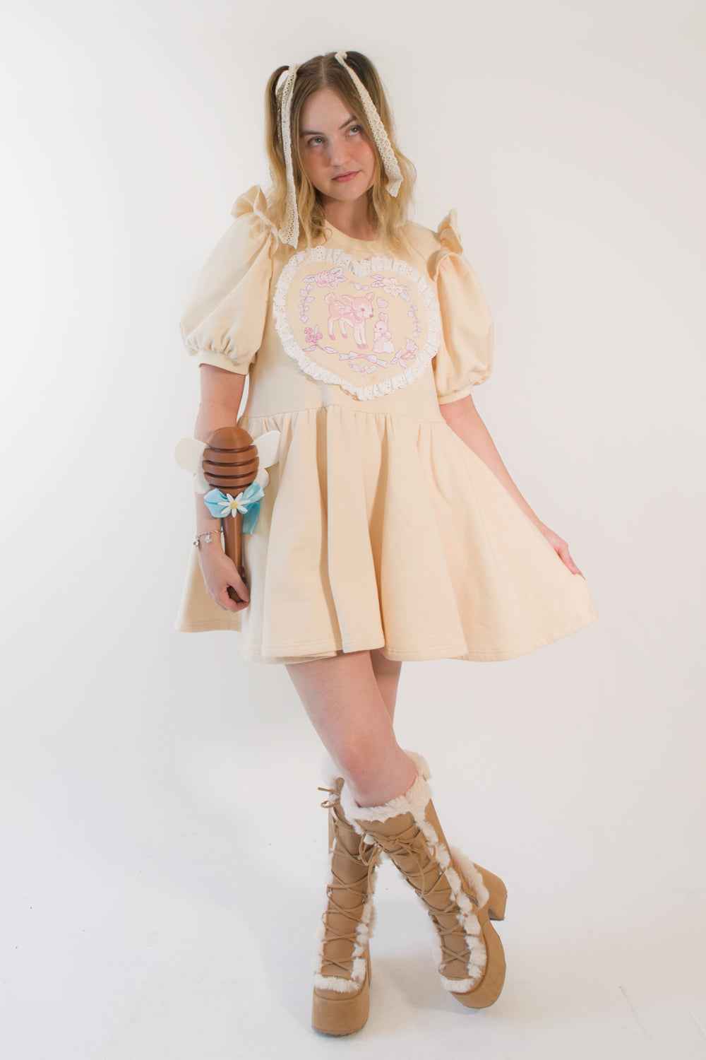 Woodland Fairies Sweatshirt Dress