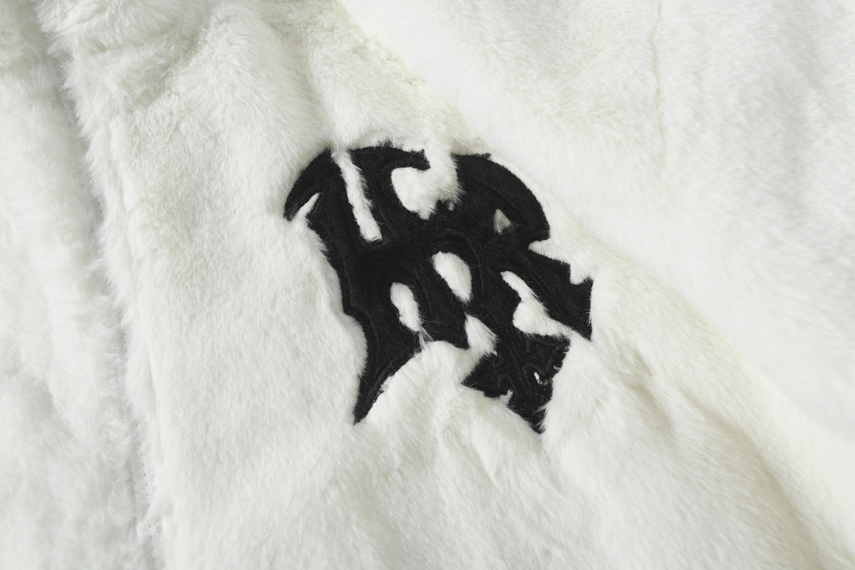Streetwear Outerwear | Gothic Fur Jacket