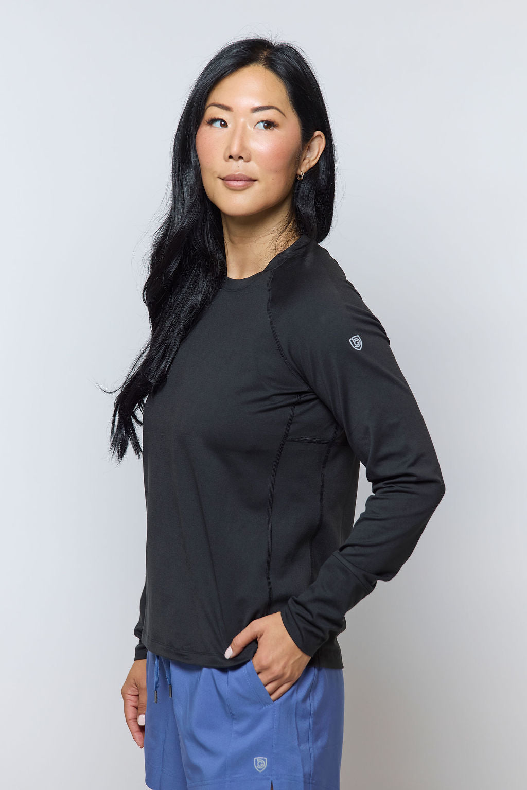 Foudy 2.0 Women's Long Sleeve Athletic Top - JUSTLUXURY