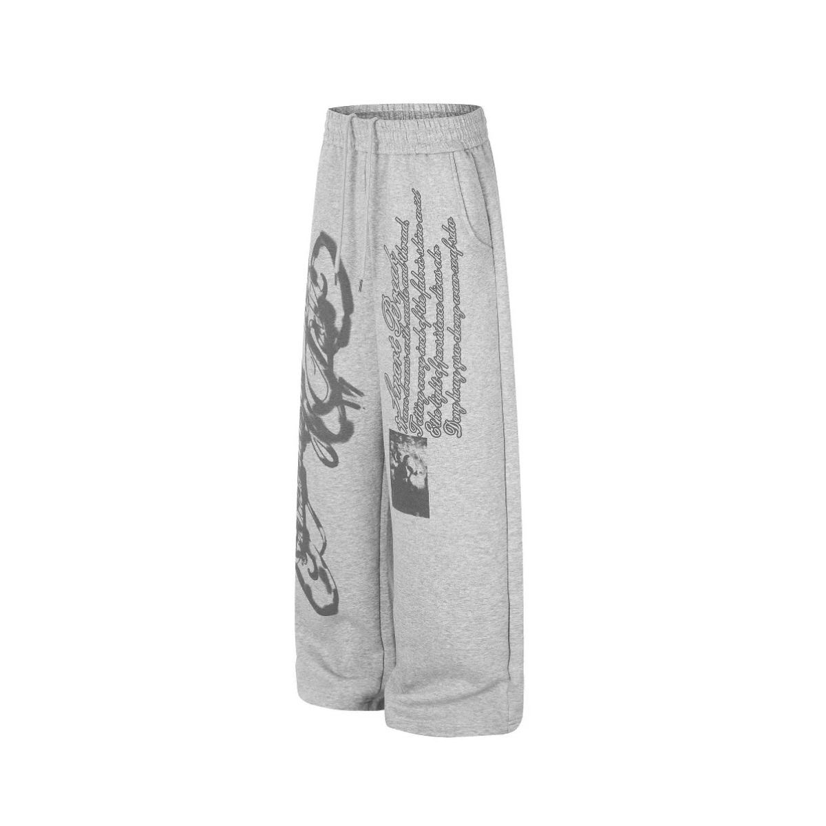 Noir Archive Wide-Leg Sweatpants