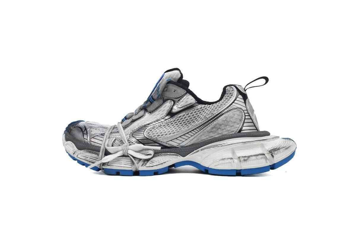 Custom BLCG Circuit Sneaker 'Worn-Out - Grey Blue SneakerNational