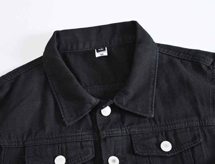 Biker Denim Vest