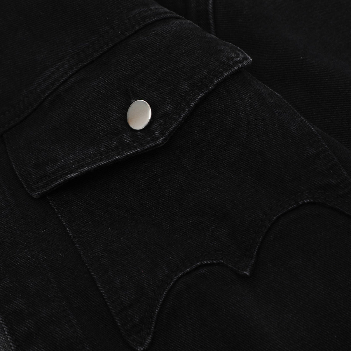 Broken Grid Denim Jacket