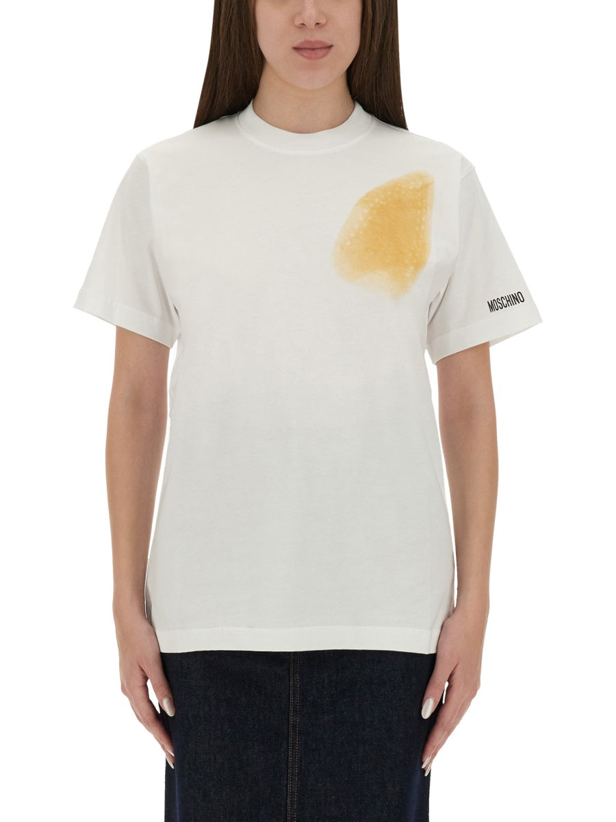 Moschino Women T-Shirt "Too Much Irony!"