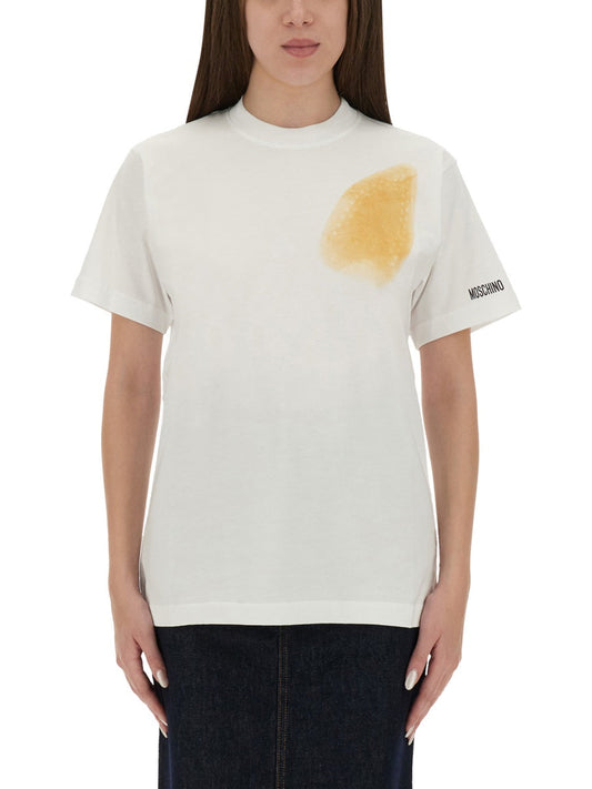 Moschino Women T-Shirt "Too Much Irony!"