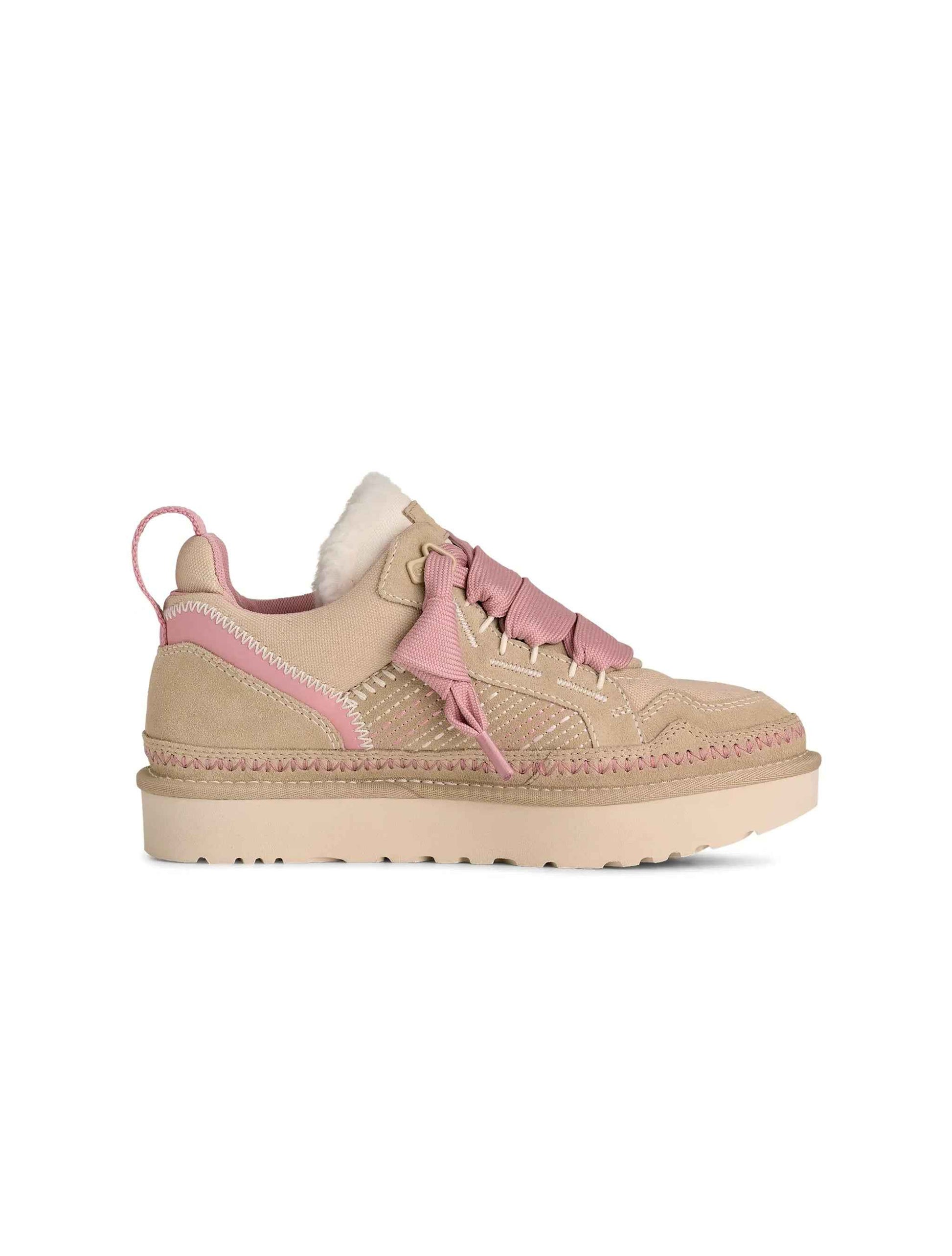 UGG Womens Lowmel Meadow Sneaker - Sand Castle