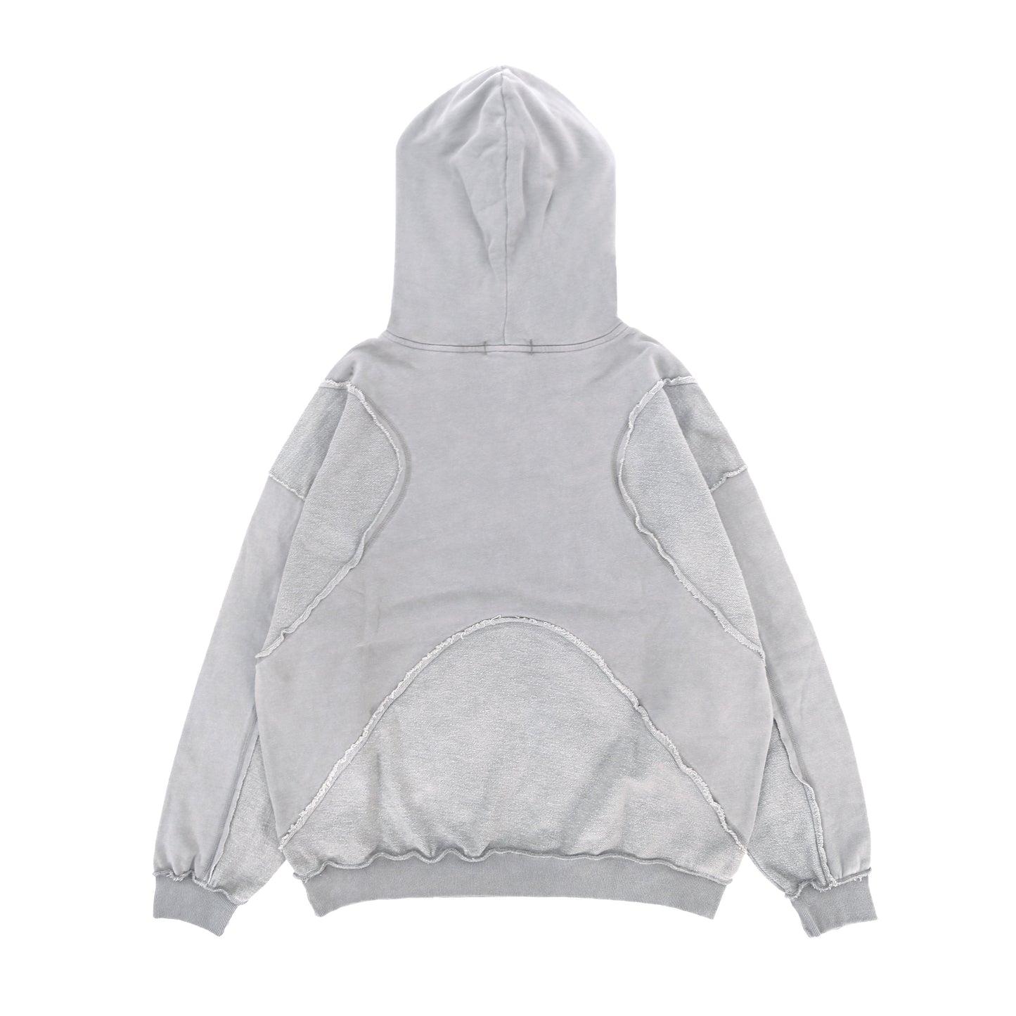 Washed Hoodie | Panelled Streetwear Pullover