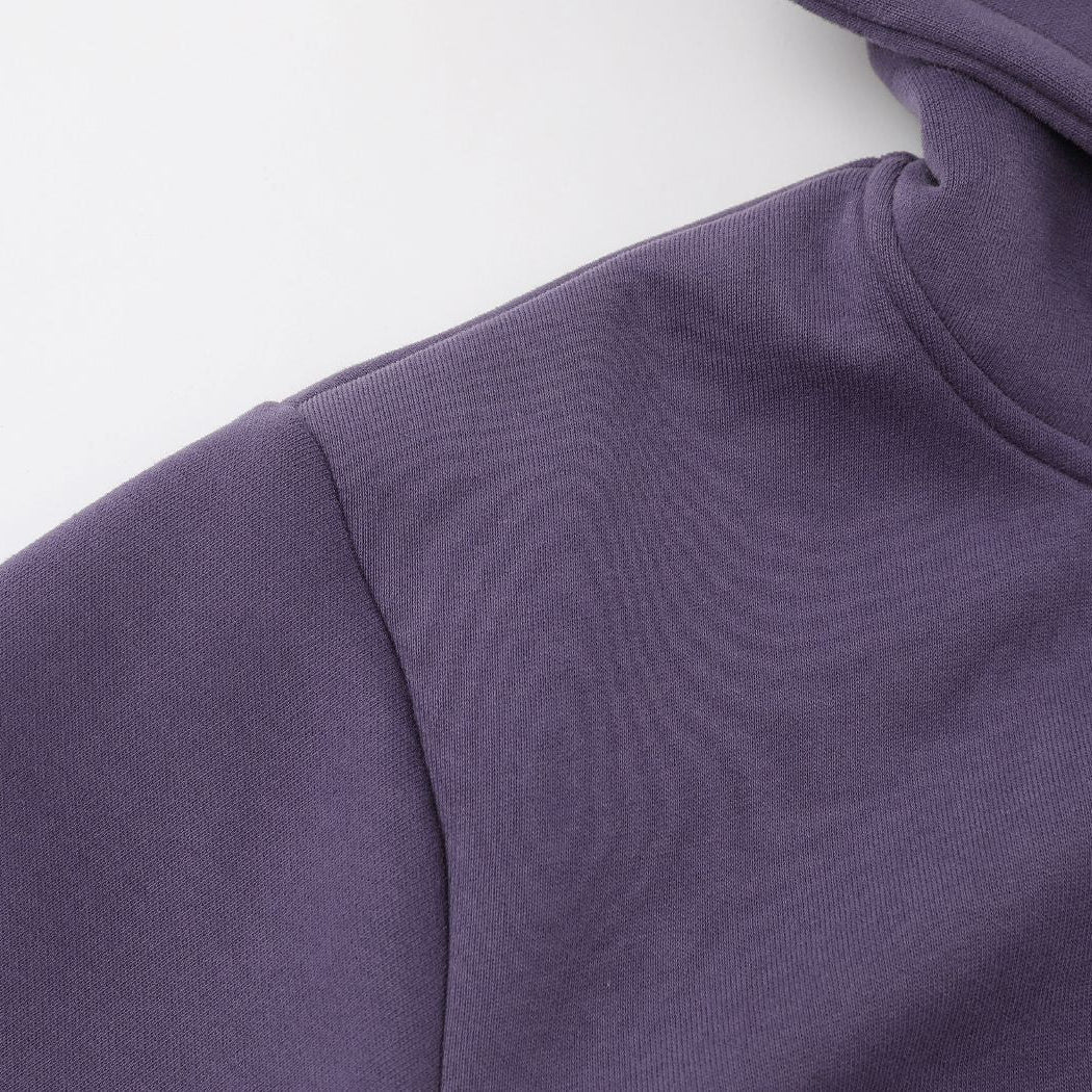 Beaded Zipper Graphic Hoodie