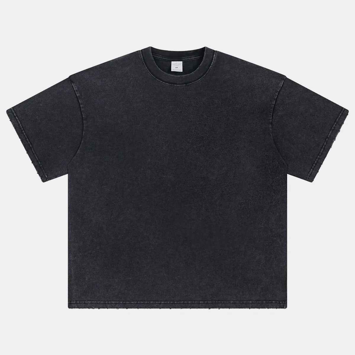 Washed Edge Distressed | Basic T-Shirt