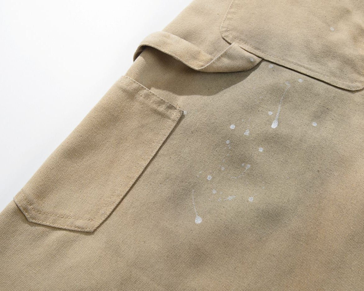 The Double Waist Carpenter Baggy Jeans