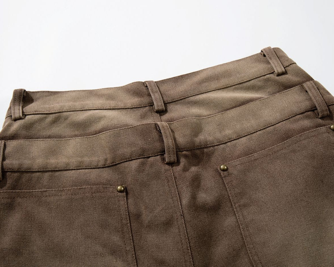 The Dual Band Sun Fade Baggy Jeans