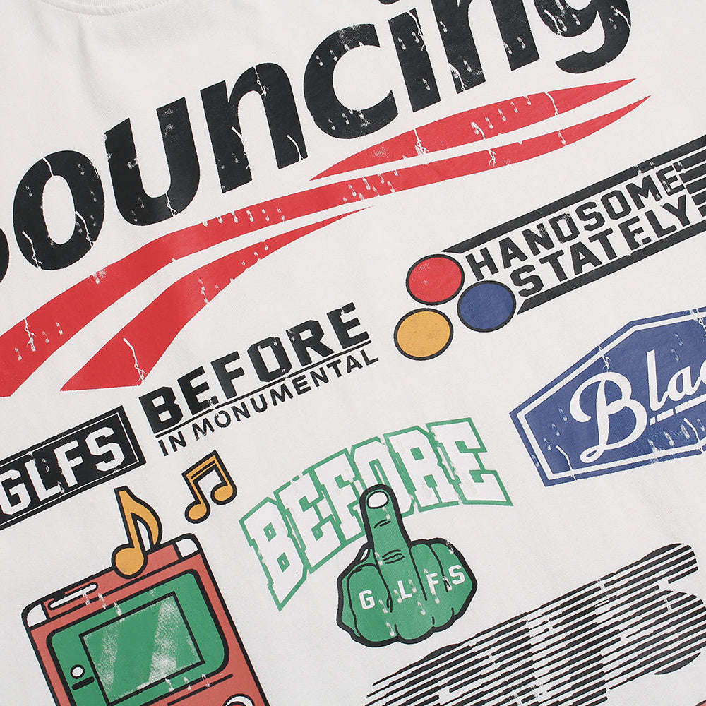 Bouncing Street Graphic T-shirt