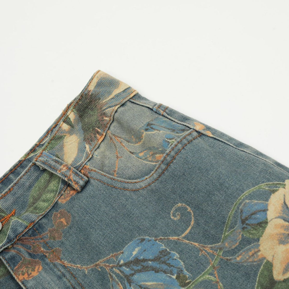 Floral Serenity Jean Pants