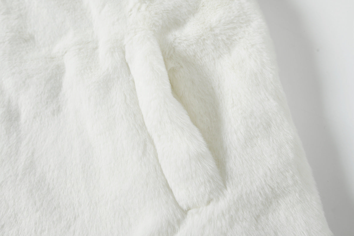 Streetwear Outerwear | Gothic Fur Jacket