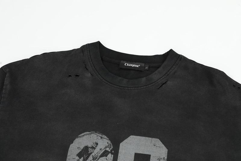 09 | Distressed Long Sleeve T-Shirt