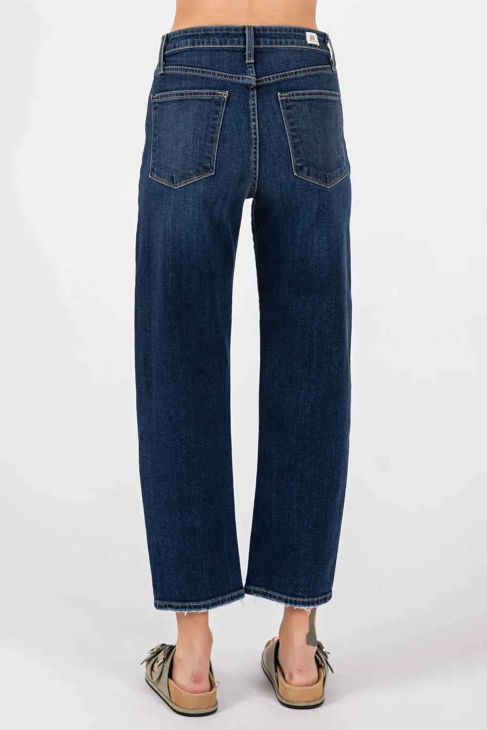 Modena High Rise Tapered Jeans- L.T.J