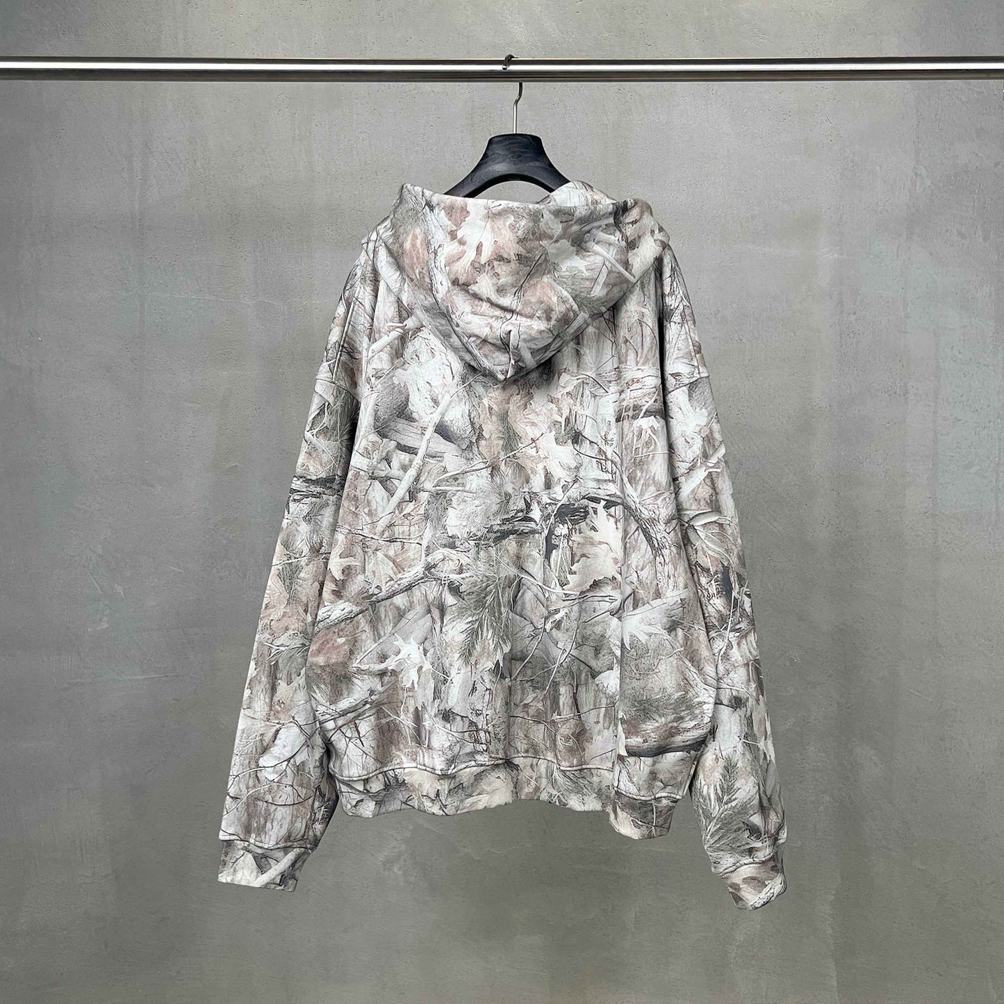 Forest Camo | Oversized Zip-Up Hoodie