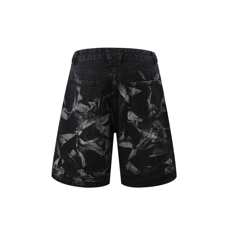 Washed Distressed | Denim Shorts