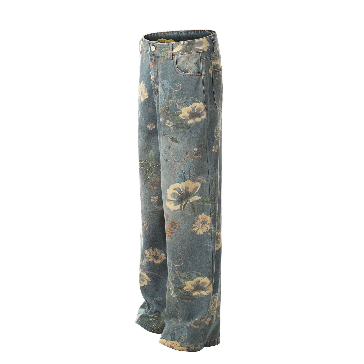 Flowers | Street Style Jeans