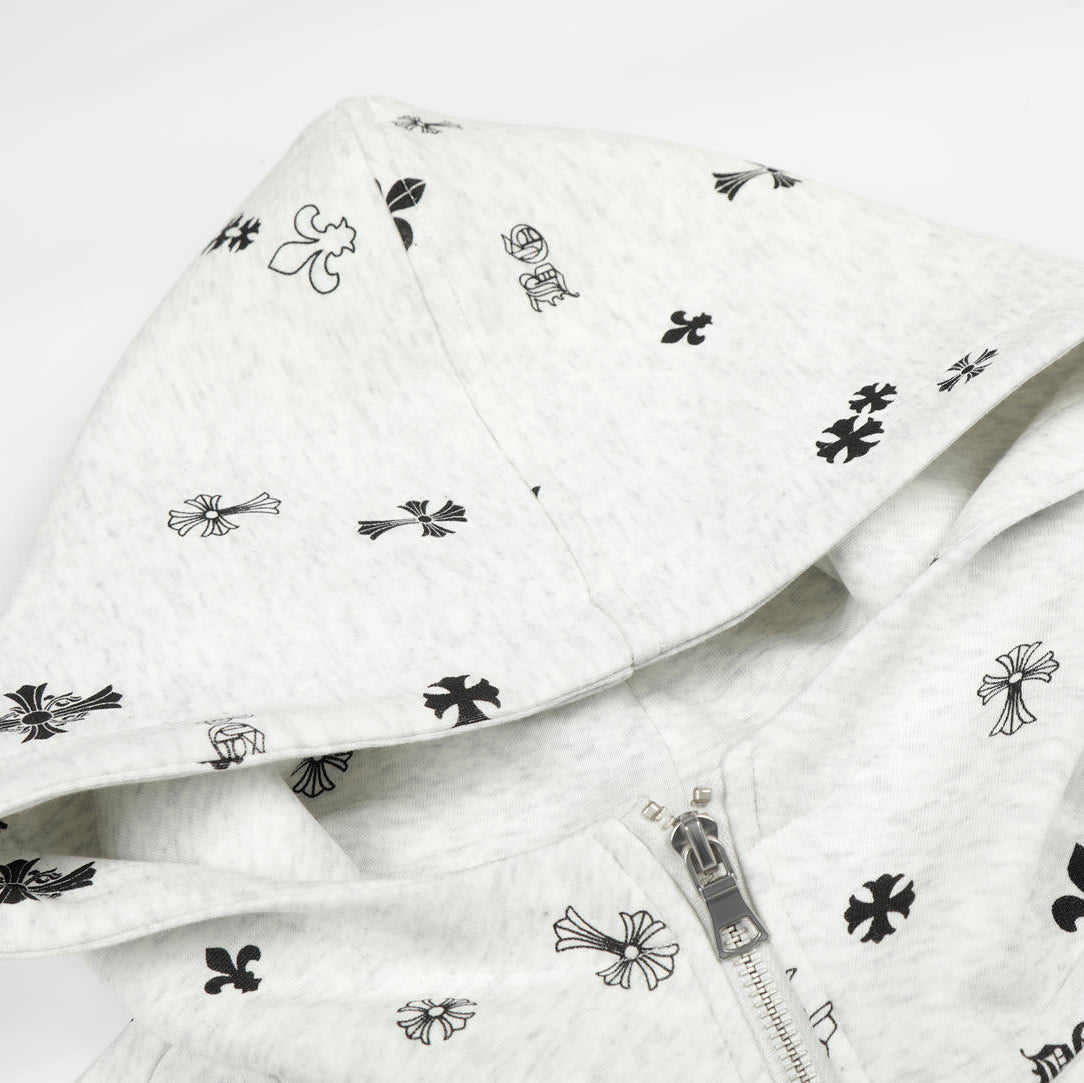 Saint Scatter Zip Hoodie