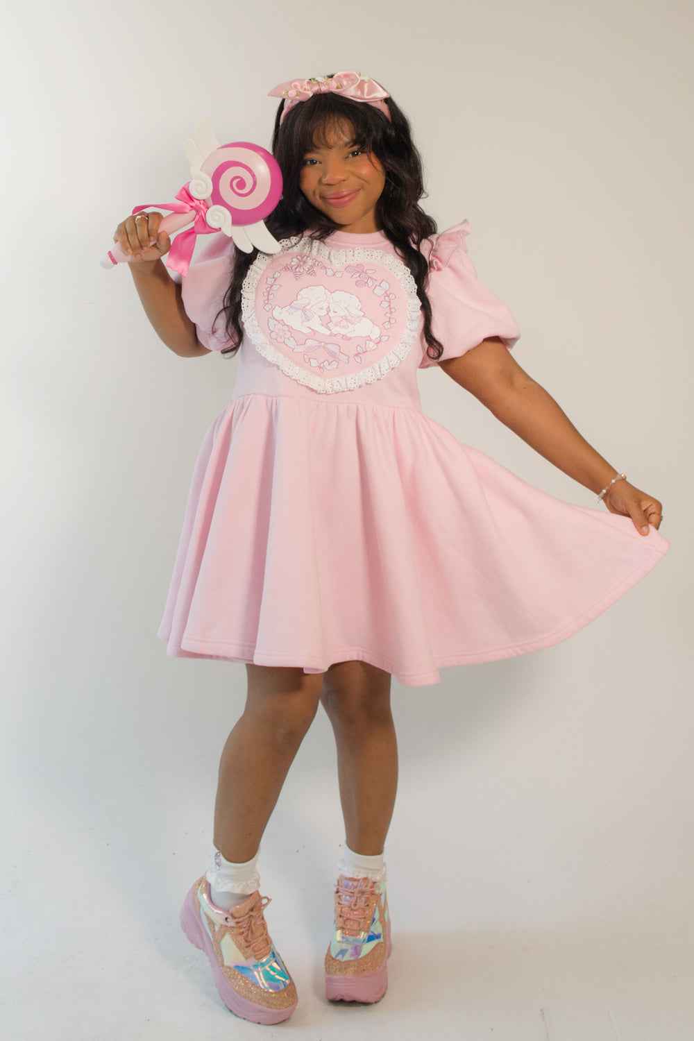 Darling Lambs Sweatshirt Dress