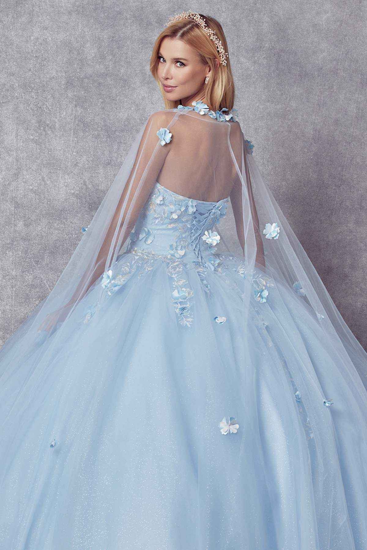 Juliet 1435 A-Line Ball Quinceanera Gown