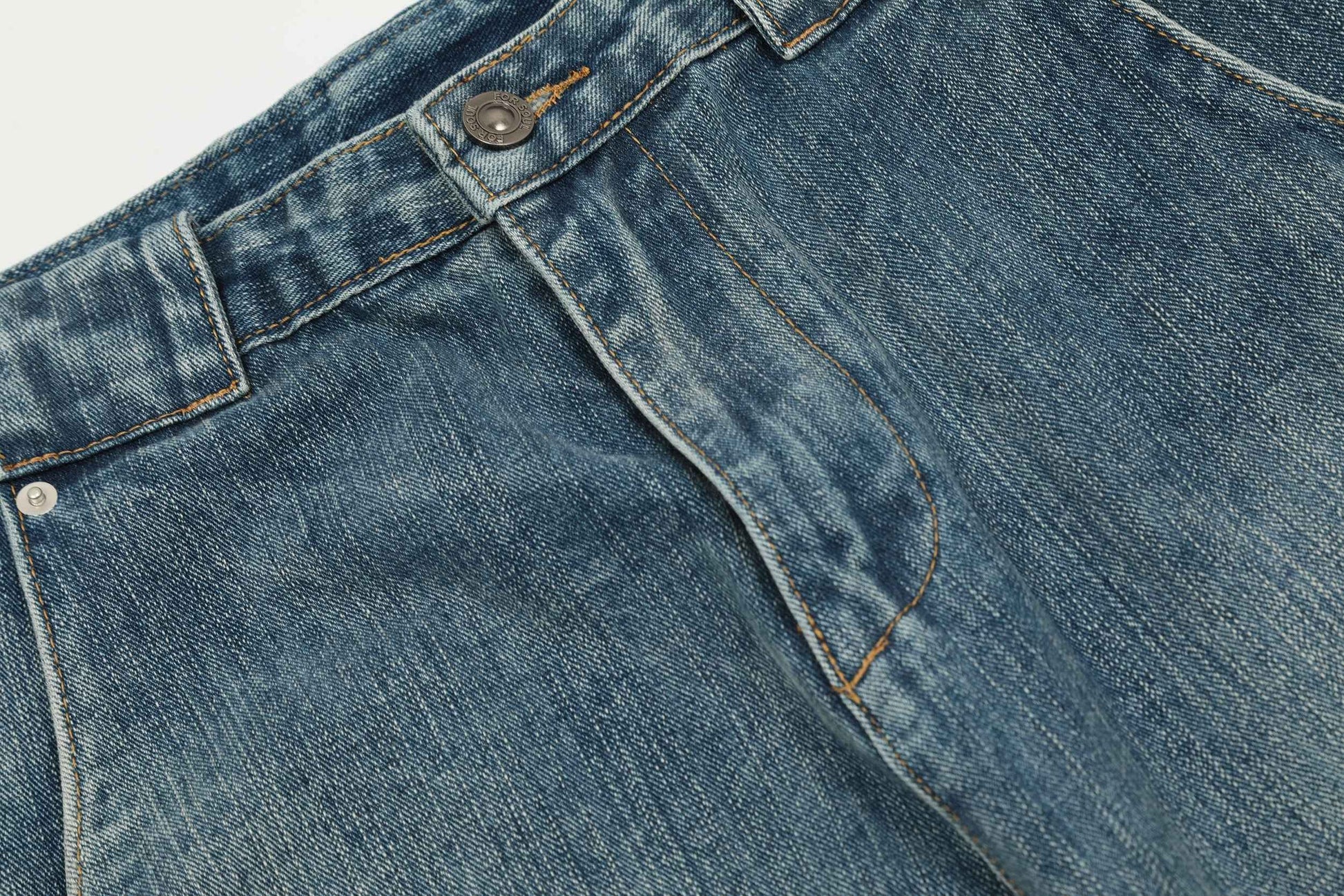 Washed Wide Leg | Vintage Denim Jeans