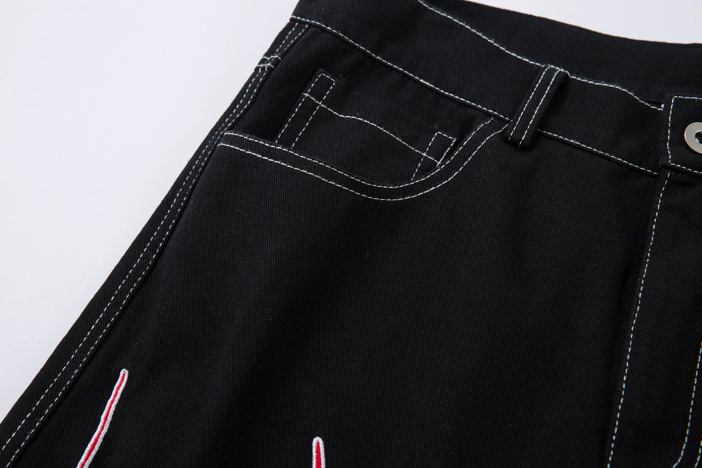 Flame Graphic | Baggy Jeans