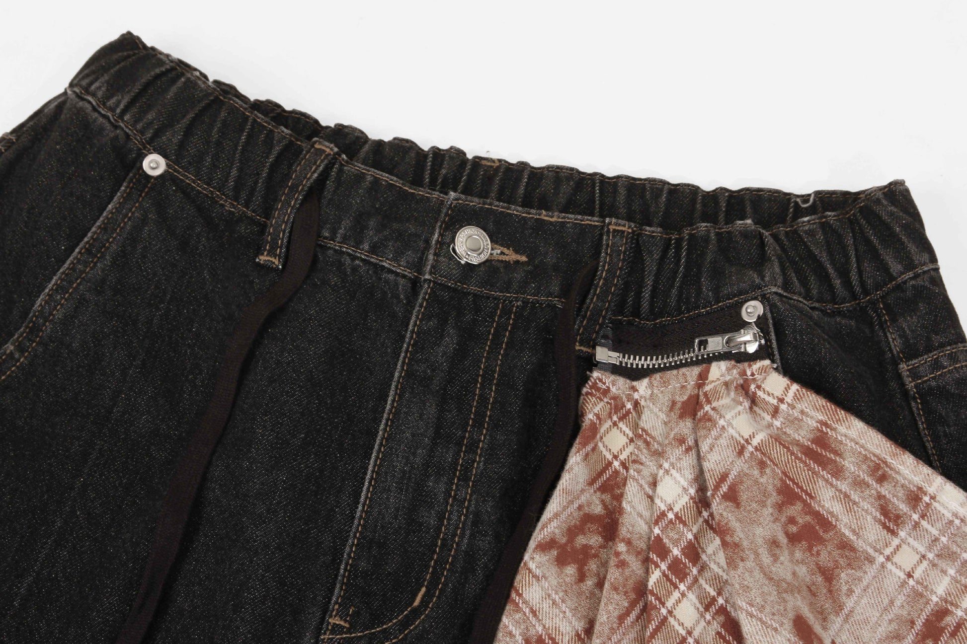Scarf Detail | Denim Jeans